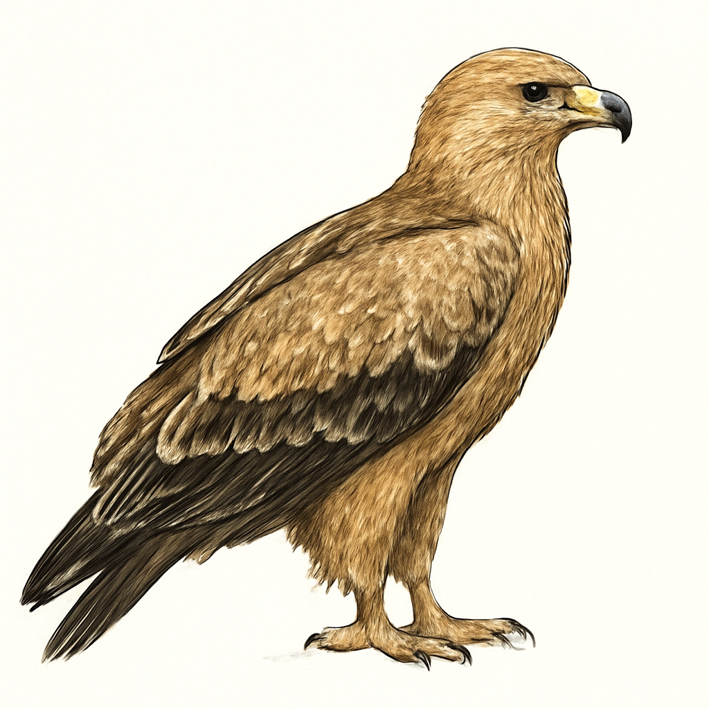 Illustration de Aigle ravisseur