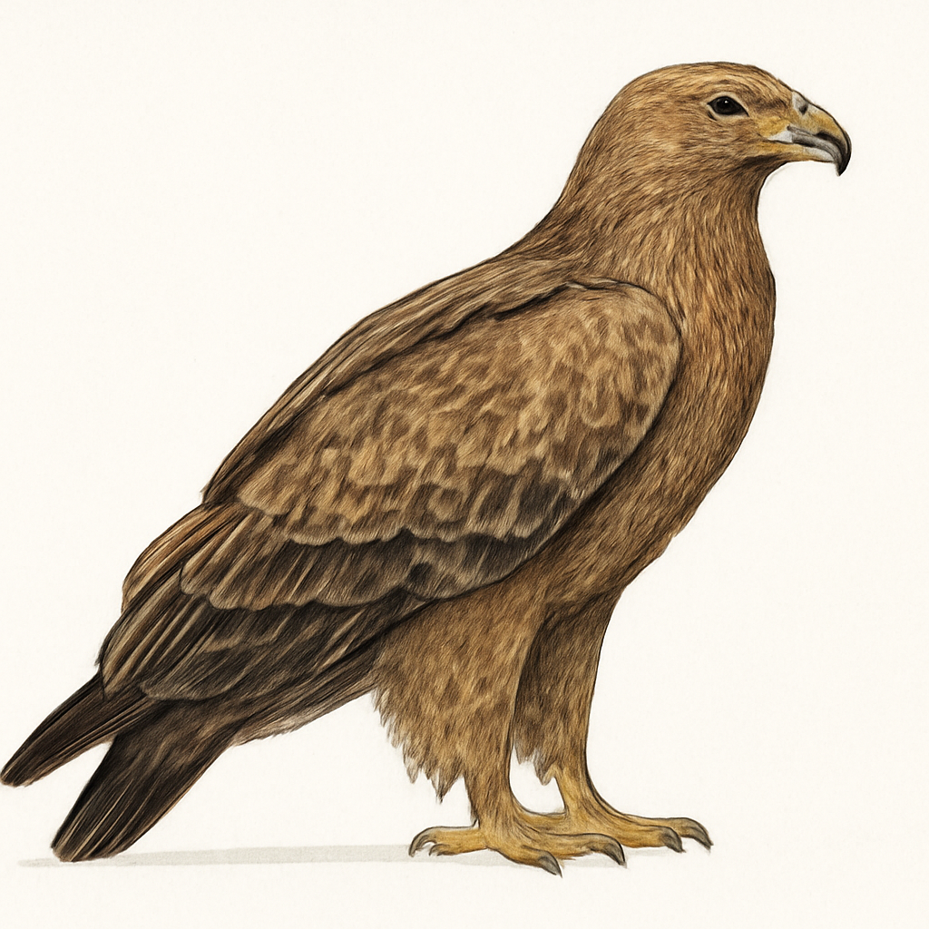 Steppe Eagle illustration