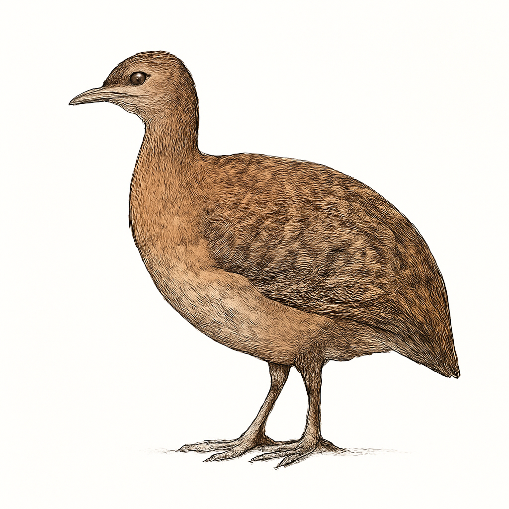 Thicket Tinamou illustration