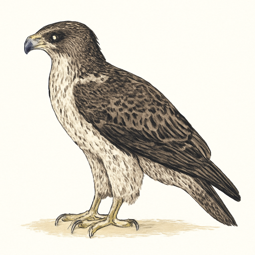 Bonelli's Eagle illustration