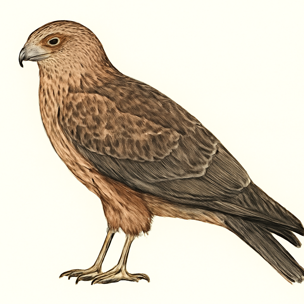 Illustrazione di Eastern Marsh Harrier