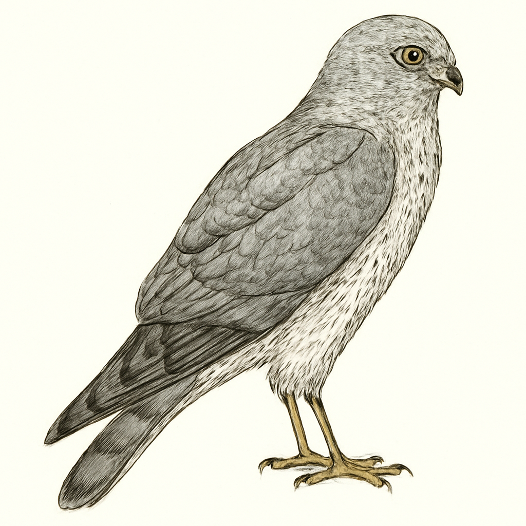 Hen Harrier illustration