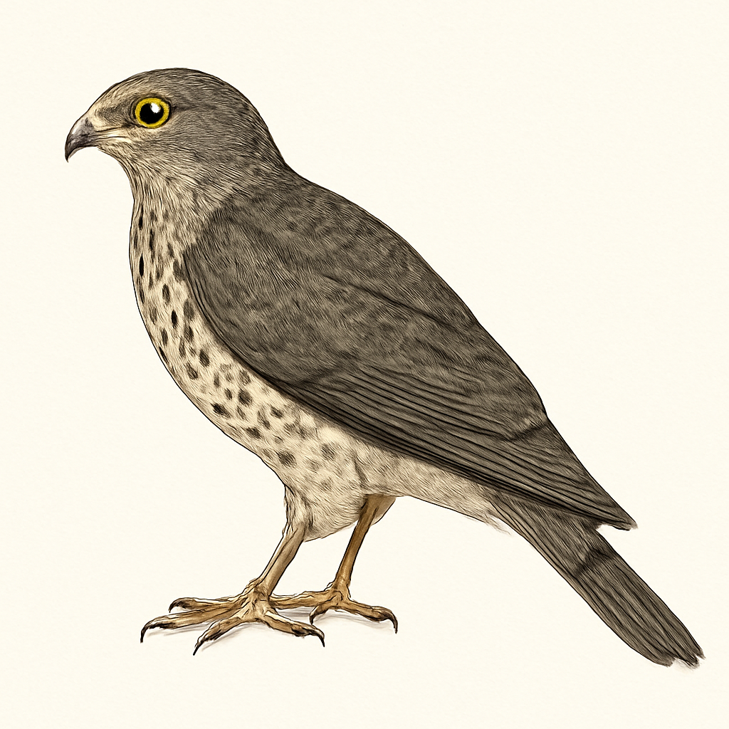 New Britain Sparrowhawk illustration