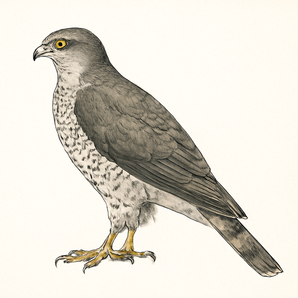 Illustrazione di Henst's Goshawk