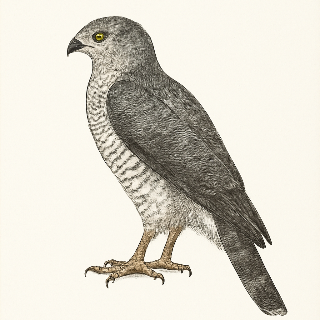 Meyer's Goshawk illustration