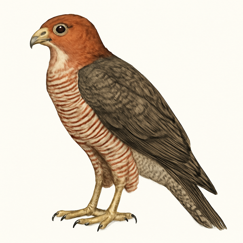 Illustration von Fuchshabicht