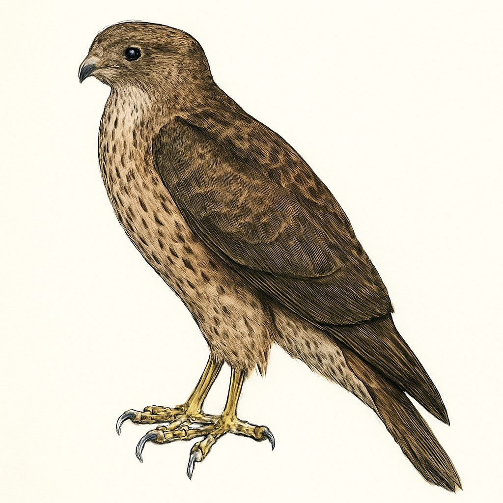 Doria's Hawk illustration