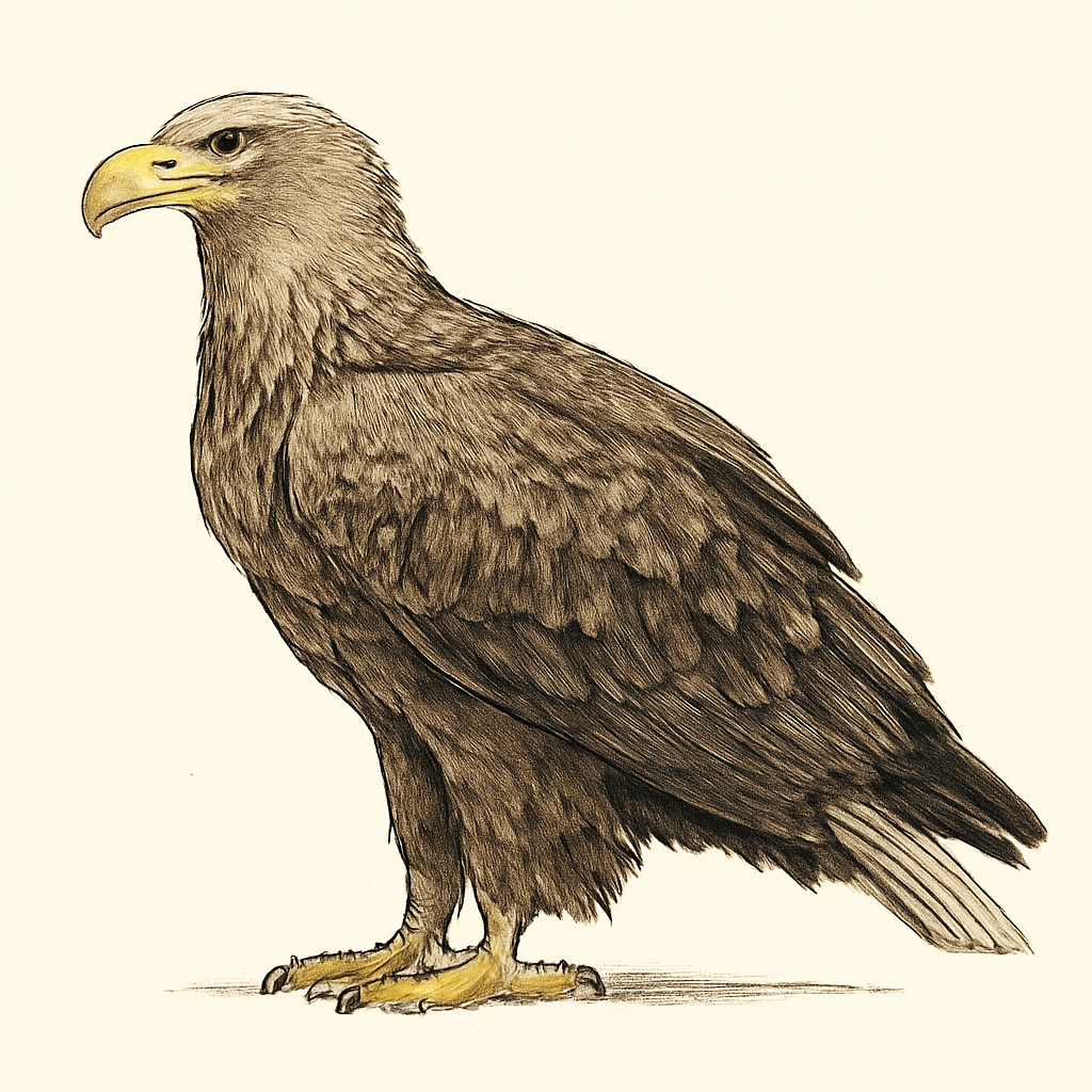 White-tailed Eagle illustration