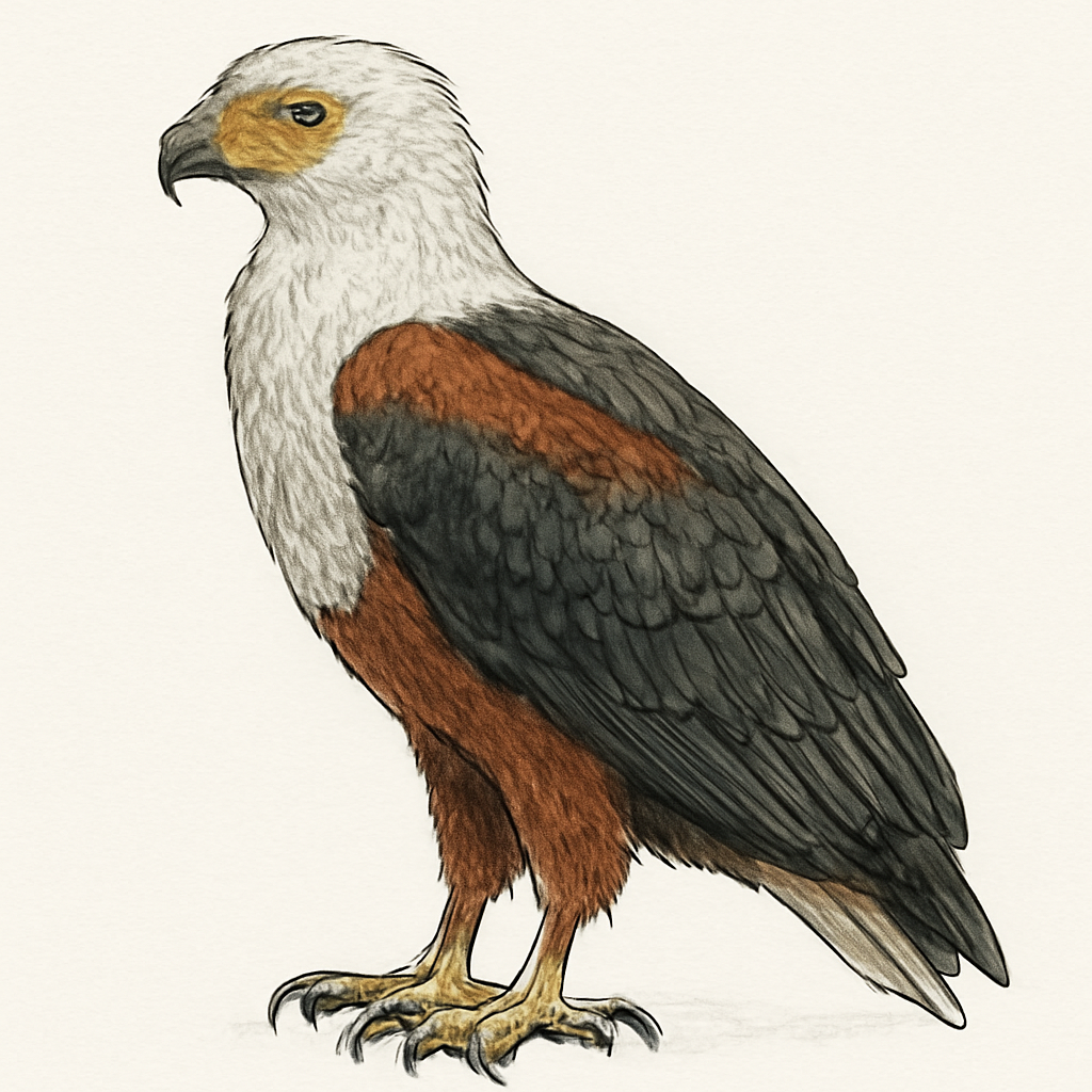 Illustration de Pygargue vocifer