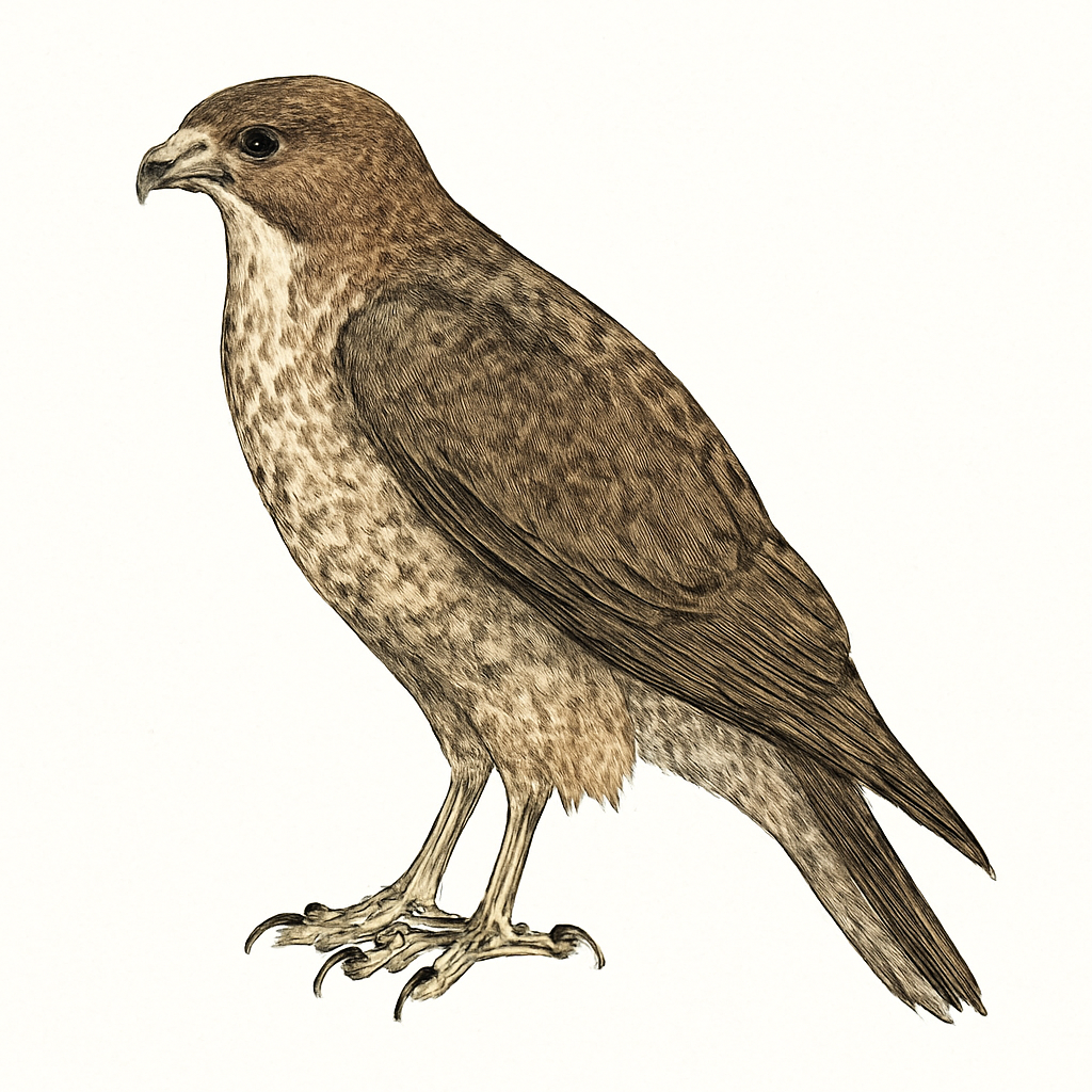 Hawaiian Hawk illustration