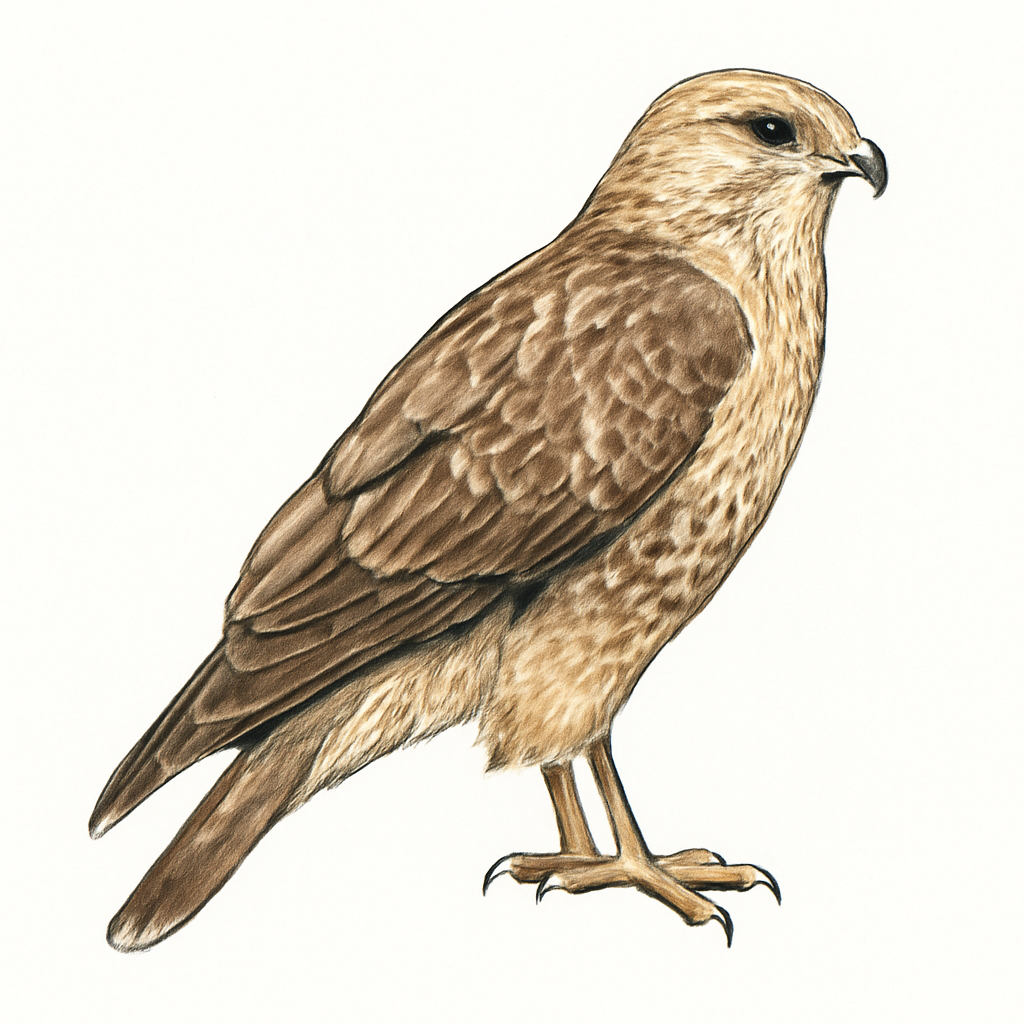 Illustrazione di Himalayan Buzzard