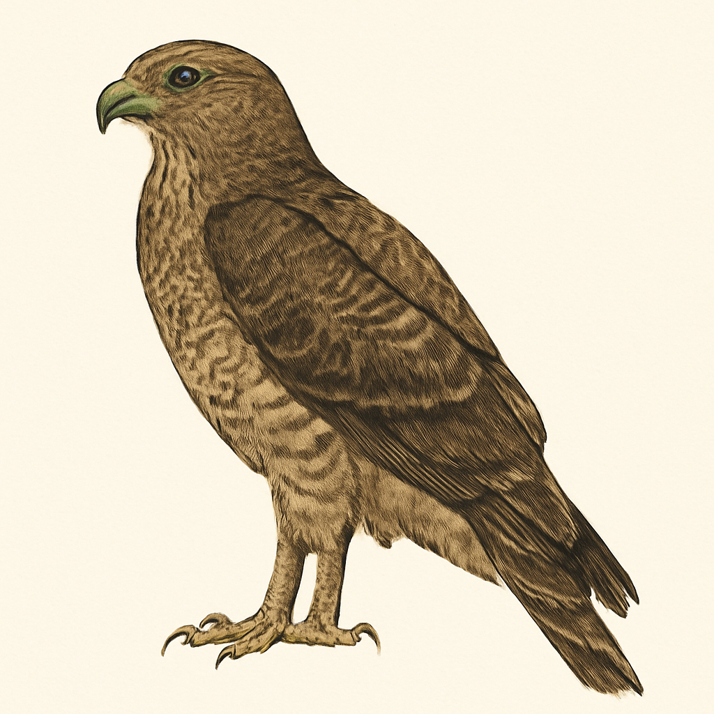 Illustration de Buse forestière