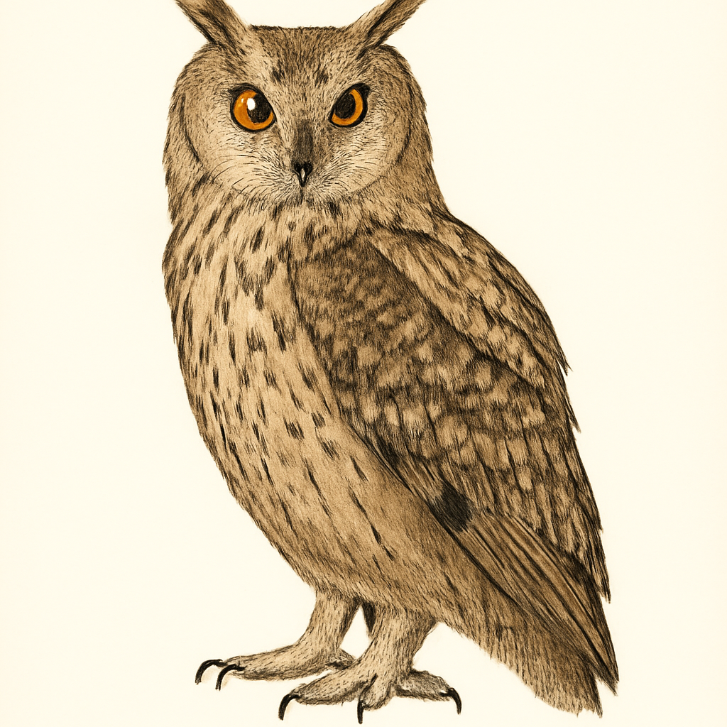 Illustration de Grand-duc ascalaphe