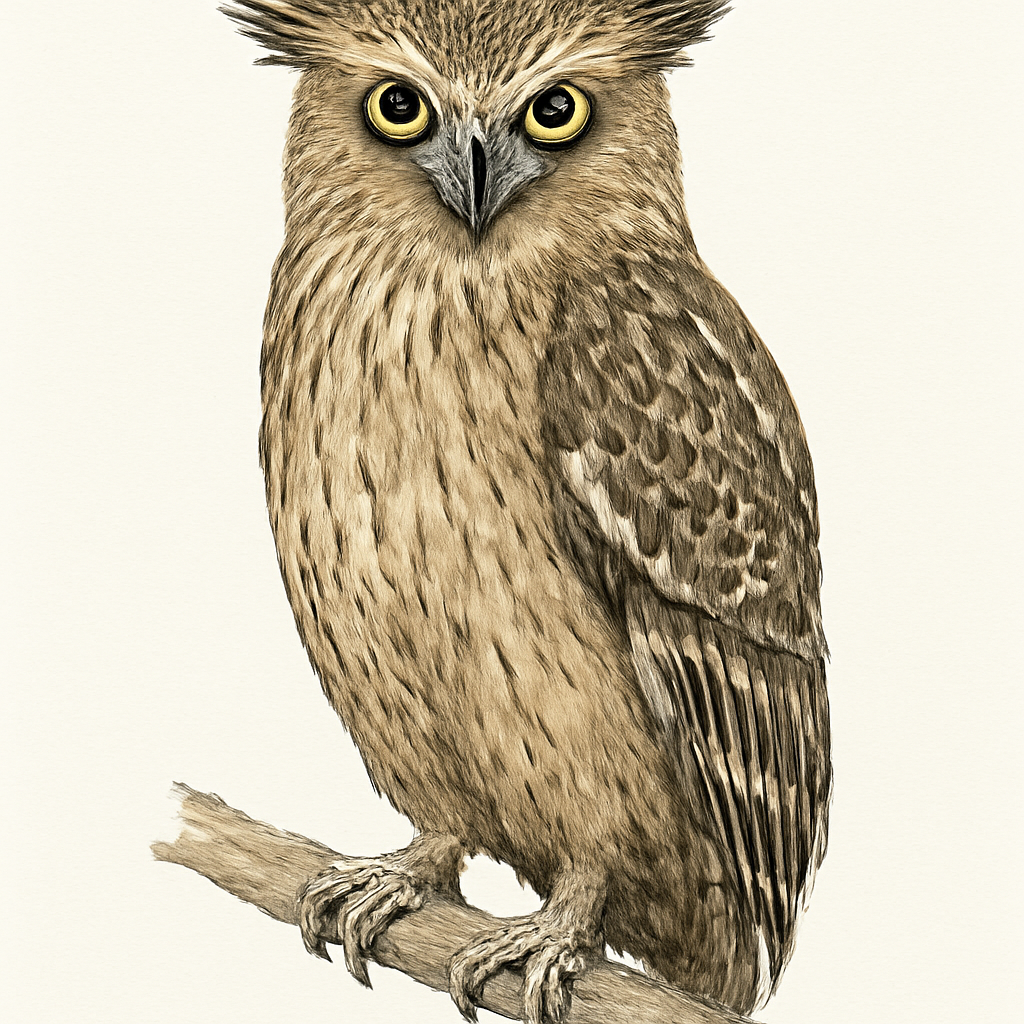 Illustration de Grand-duc malais