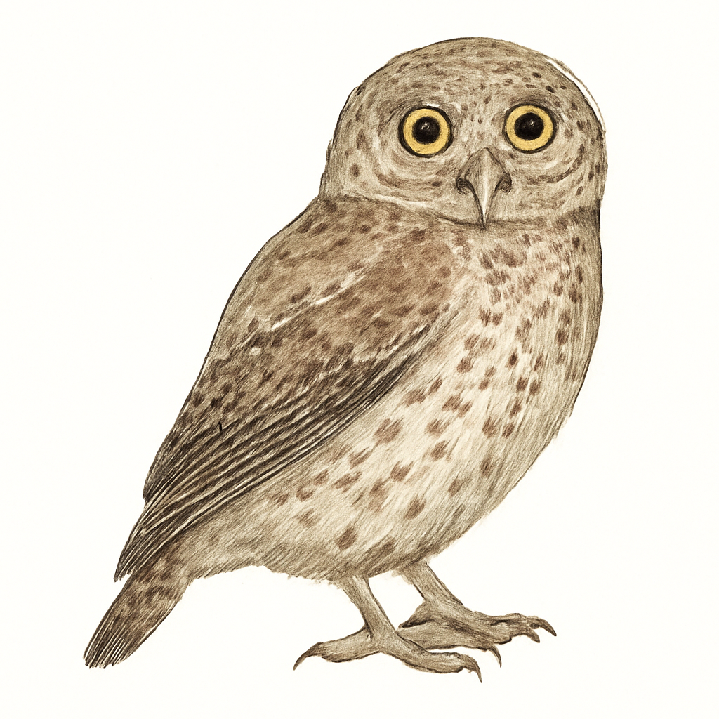 Illustration de Chevêchette à collier