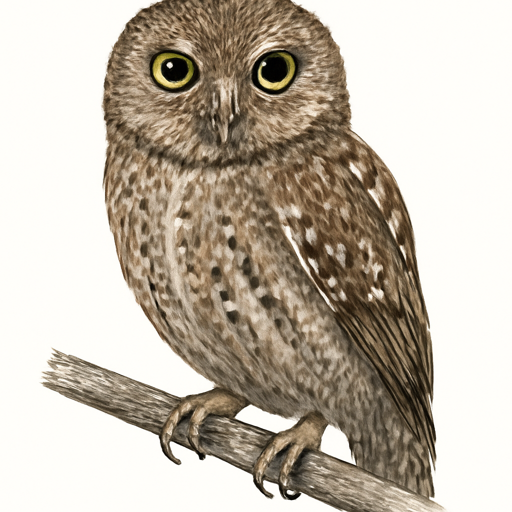 Elf Owl illustration