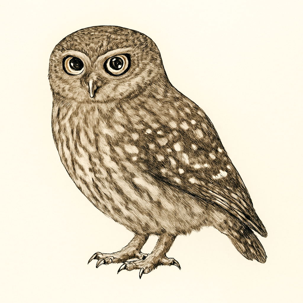Little Owl illustration