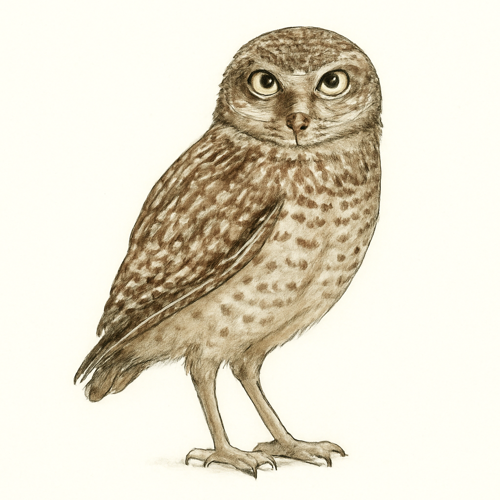 Burrowing Owl illustration
