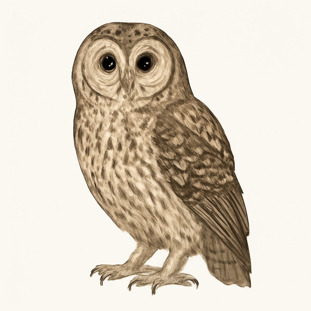 Chaco Owl illustration