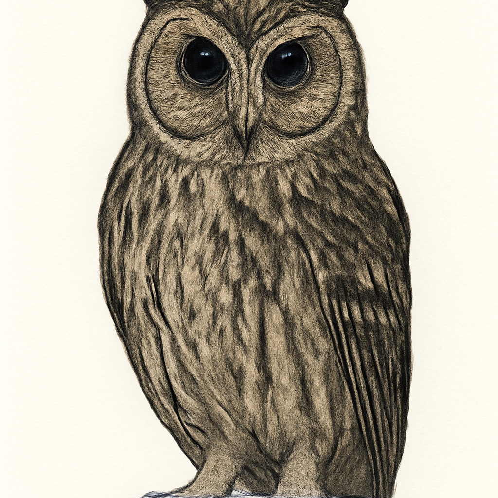Stygian Owl illustration