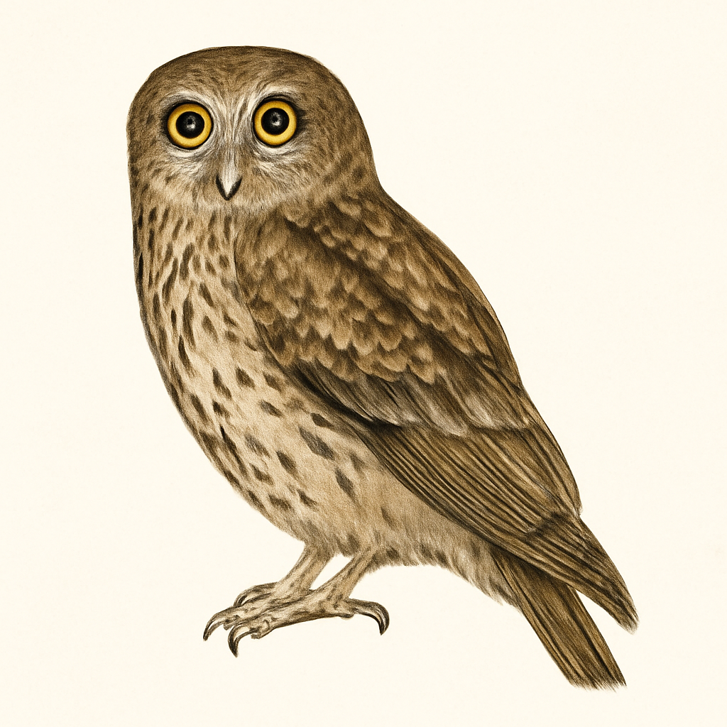 Illustration de Ninoxe hirsute