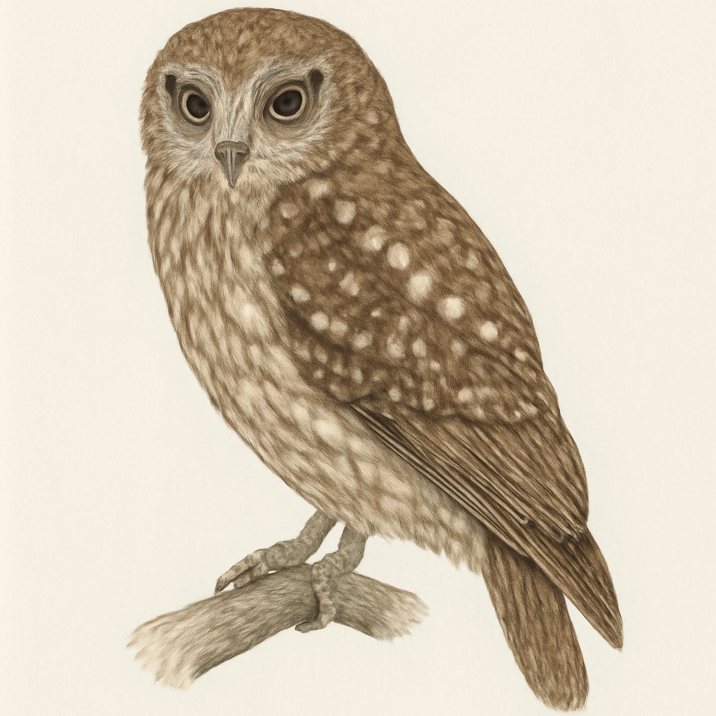 Illustrazione di Hume's Boobook