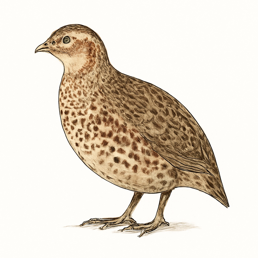 Singing Quail illustration
