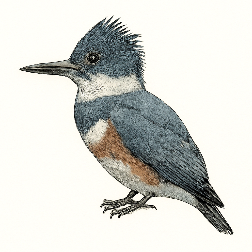 Illustration von Gürtelfischer