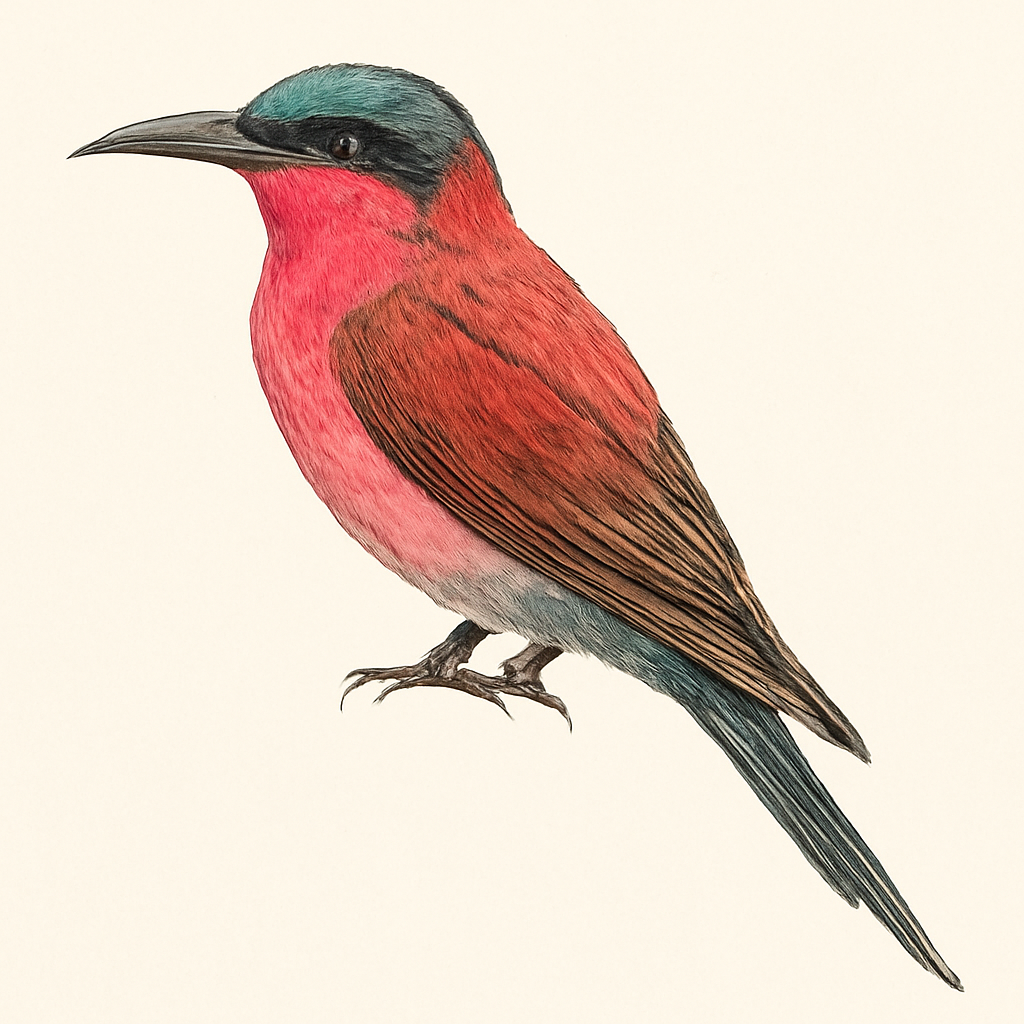 Illustration von Karminspint