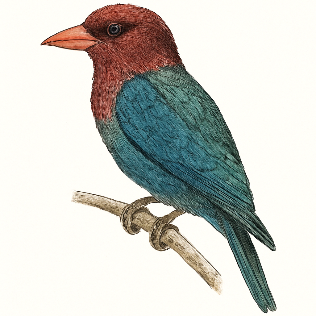 Ilustración de Carraca Picogorda