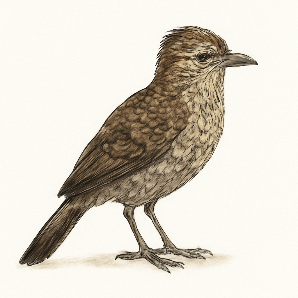 Illustration de Brachyptérolle écaillé