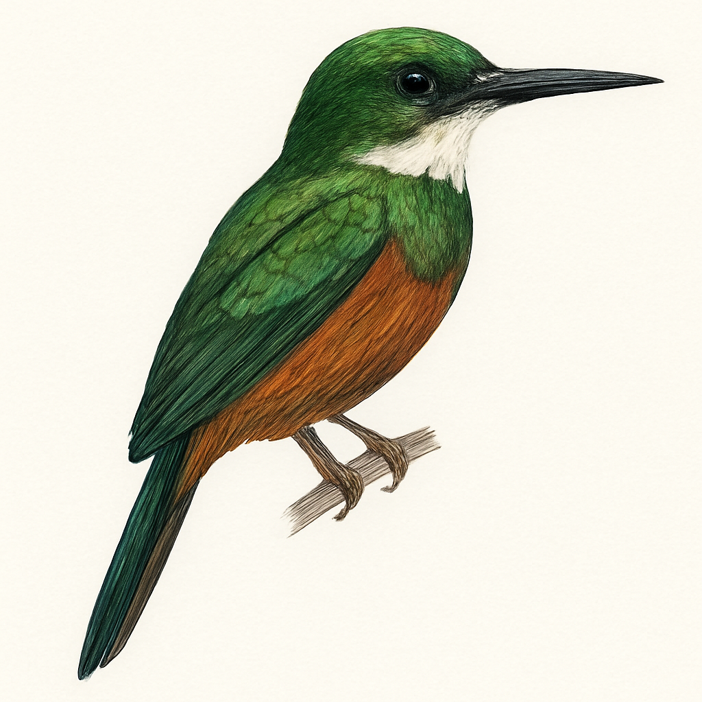 Illustrazione di Paradise Jacamar