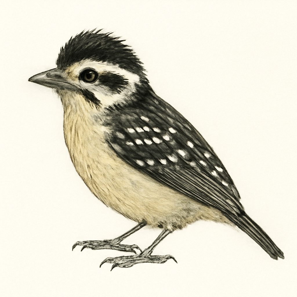 Ilustração de western tinkerbird