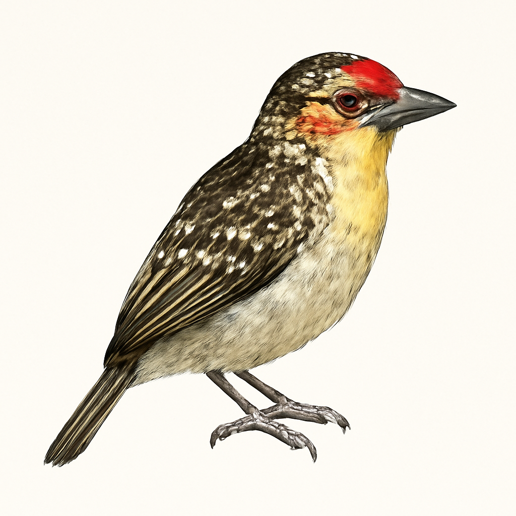 Ilustración de Barbudo Diademado