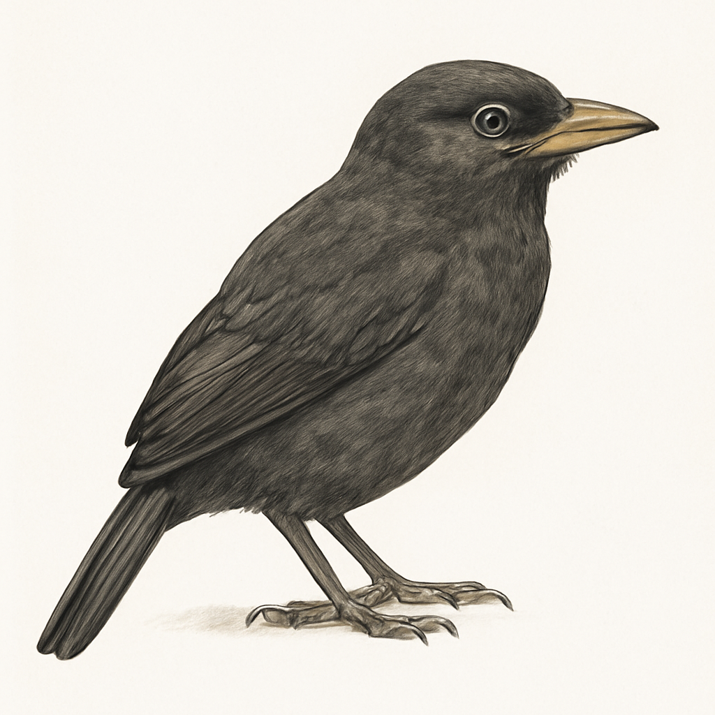 Ilustración de Barbudo Pardo de Malasia