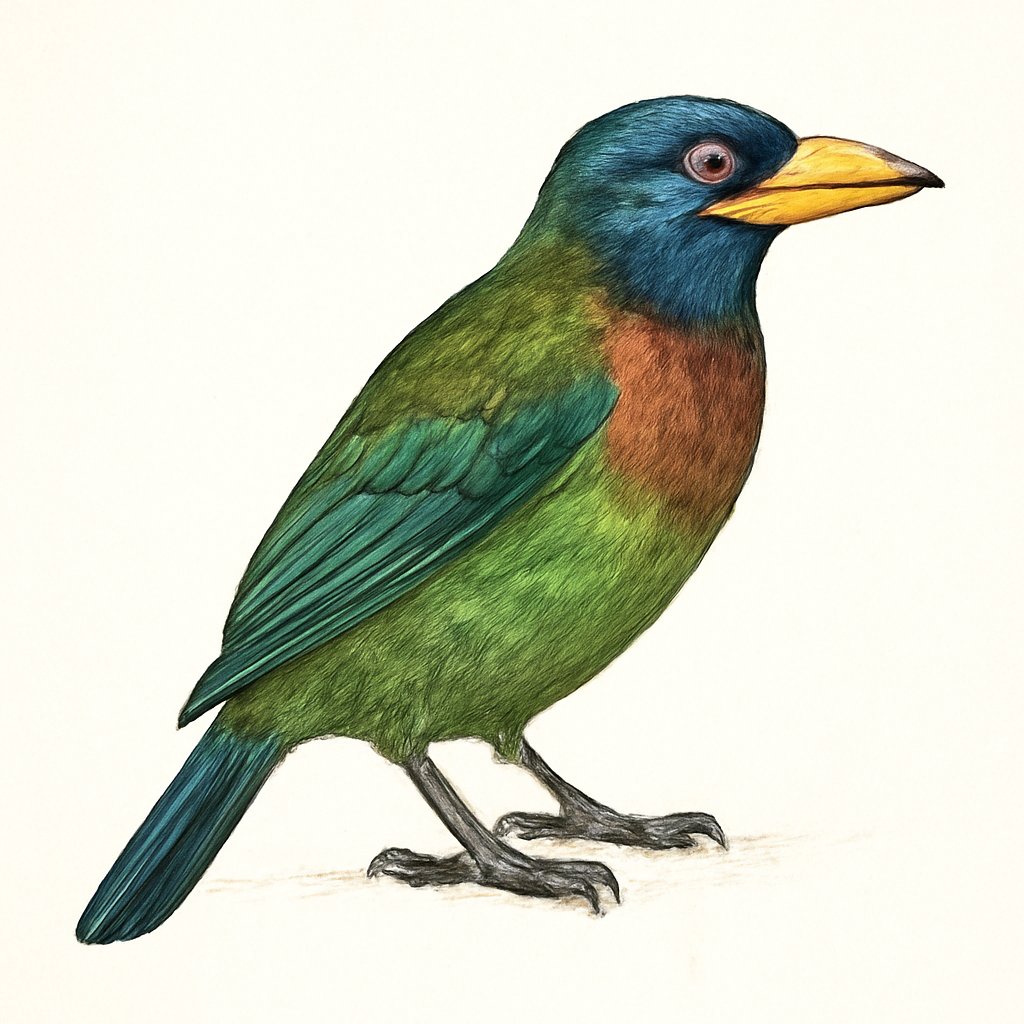Ilustración de Barbudo Grande