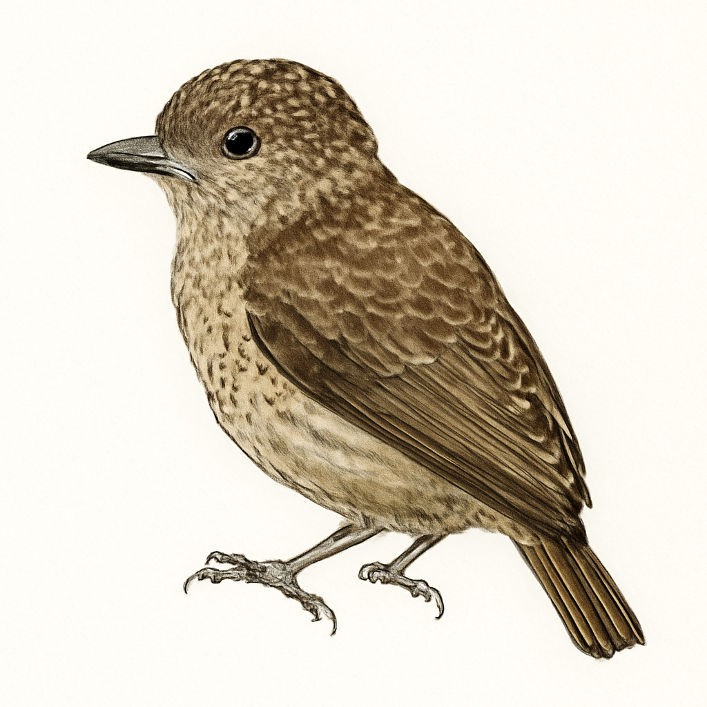 Ilustração de arrowhead piculet