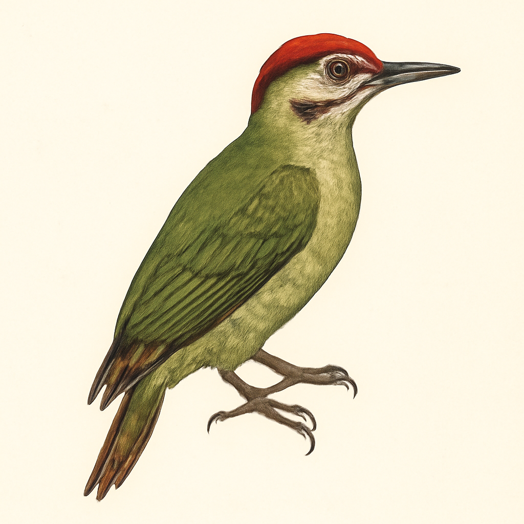 Ilustración de Carpintero Tajá