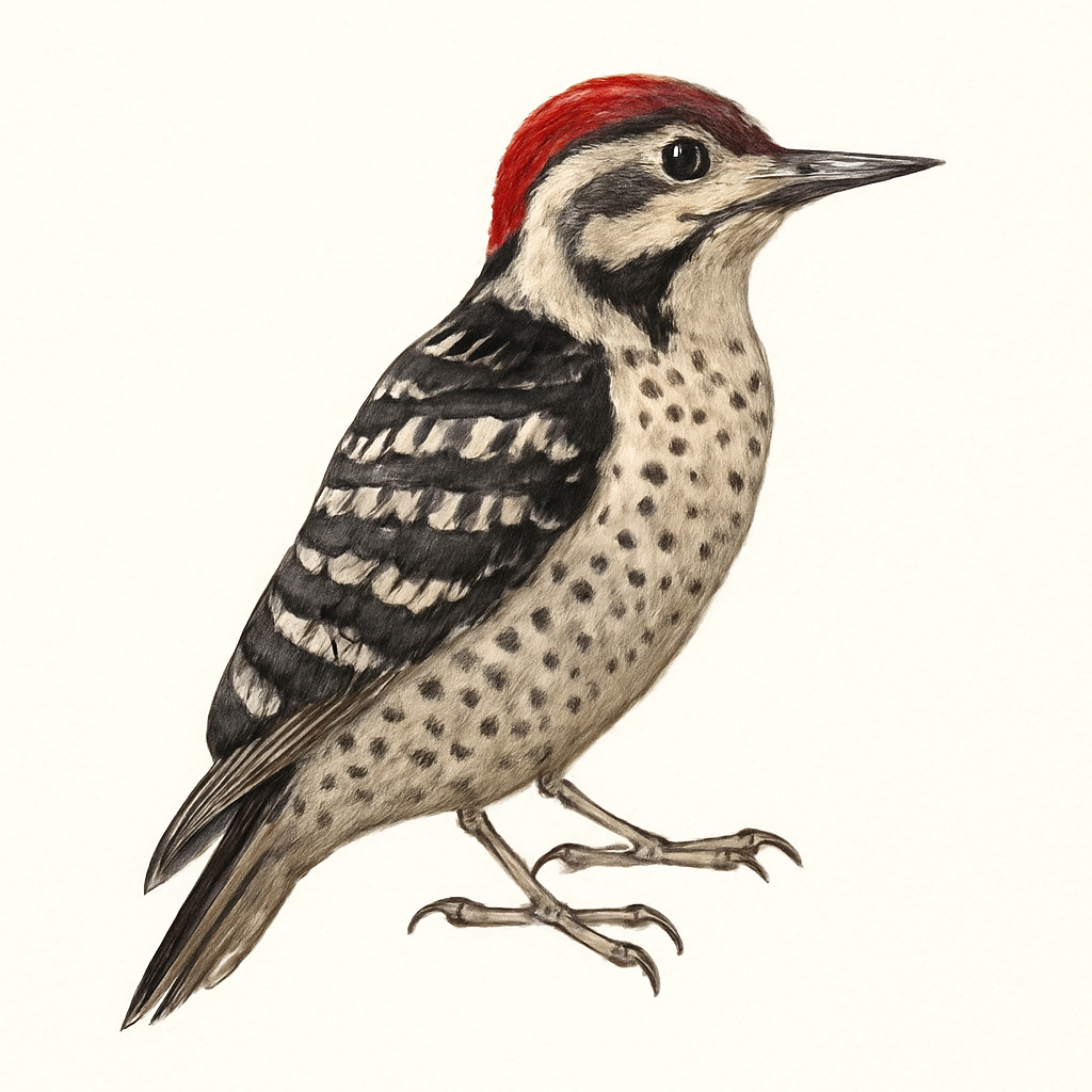 Ilustración de Pico Pechimoteado