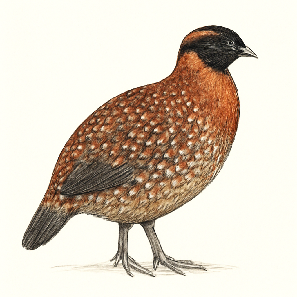 Western Tragopan illustration