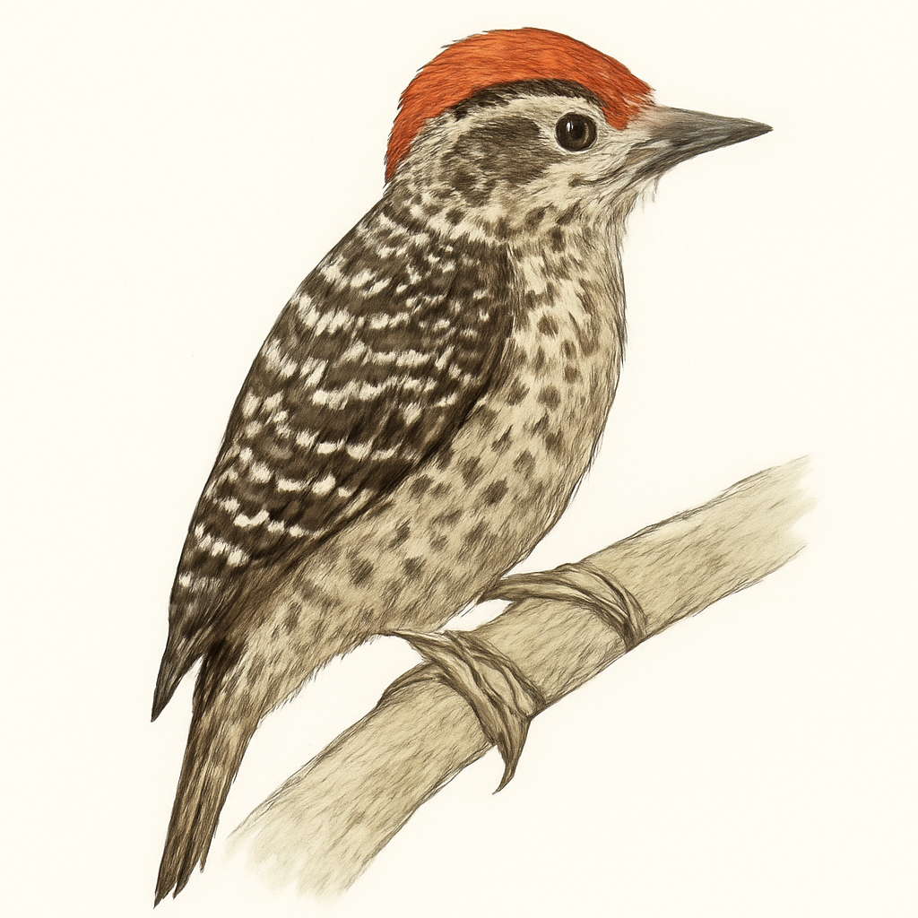 Illustrazione di Little Woodpecker