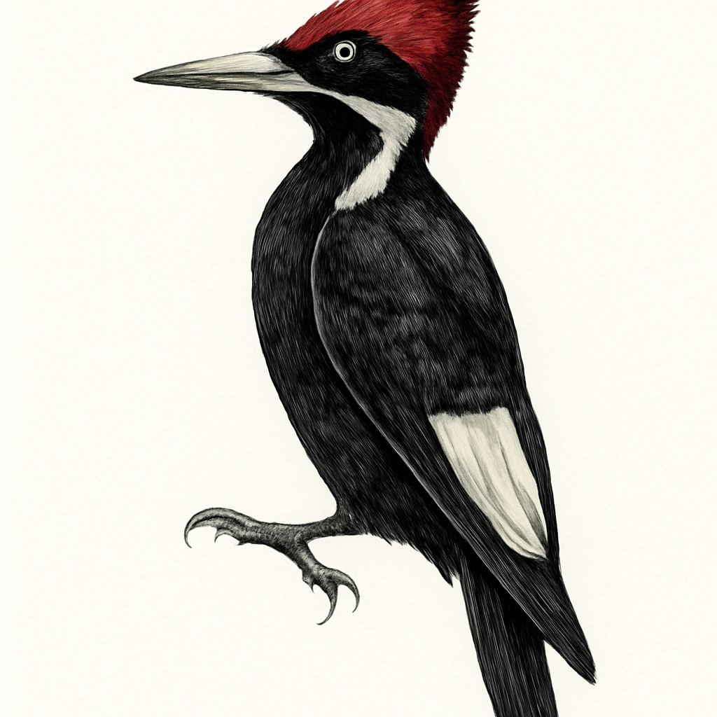 Powerful Woodpecker illustration
