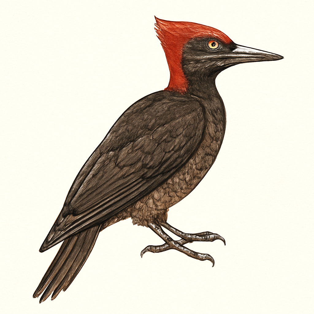 Illustrazione di Robust Woodpecker