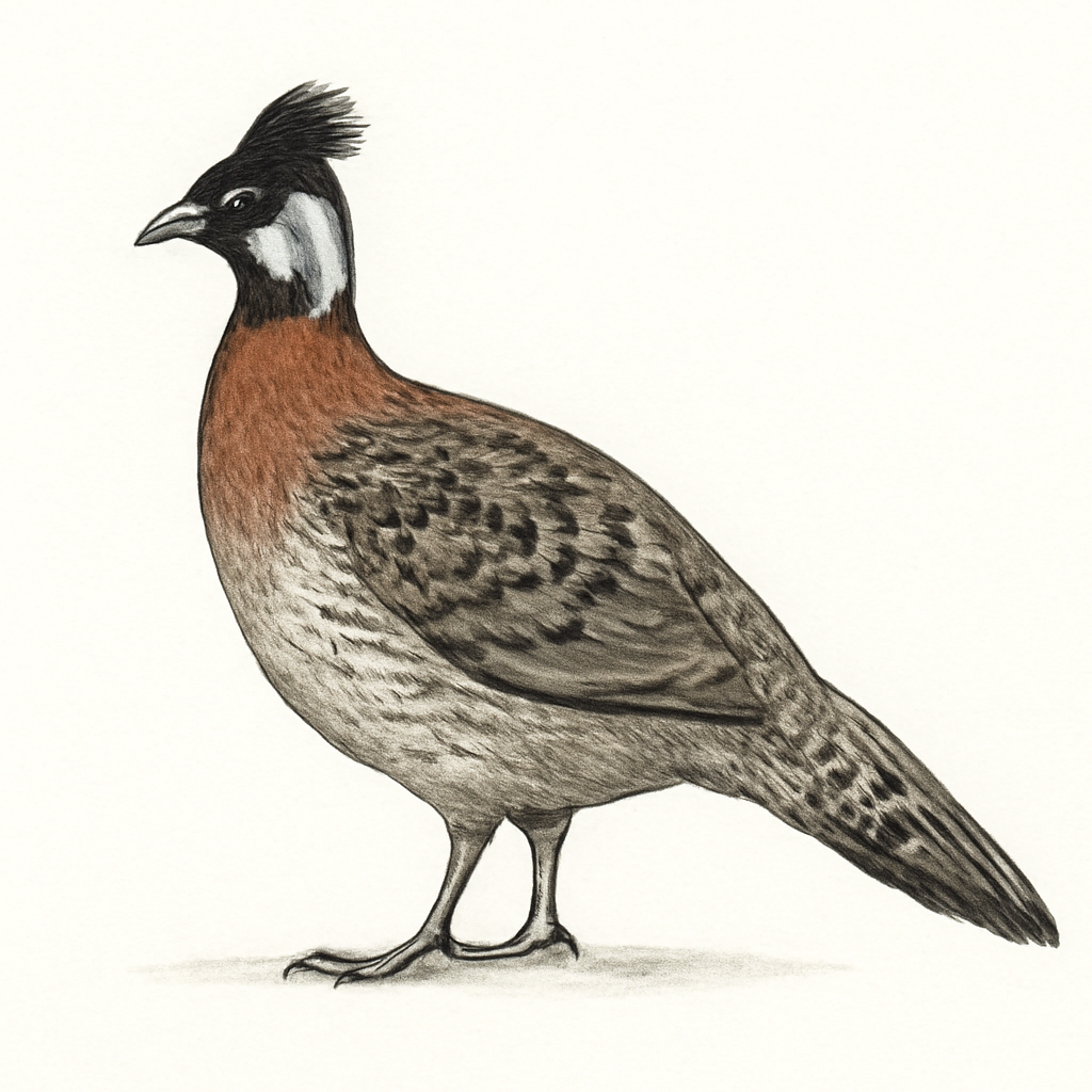 Illustrazione di Koklass Pheasant