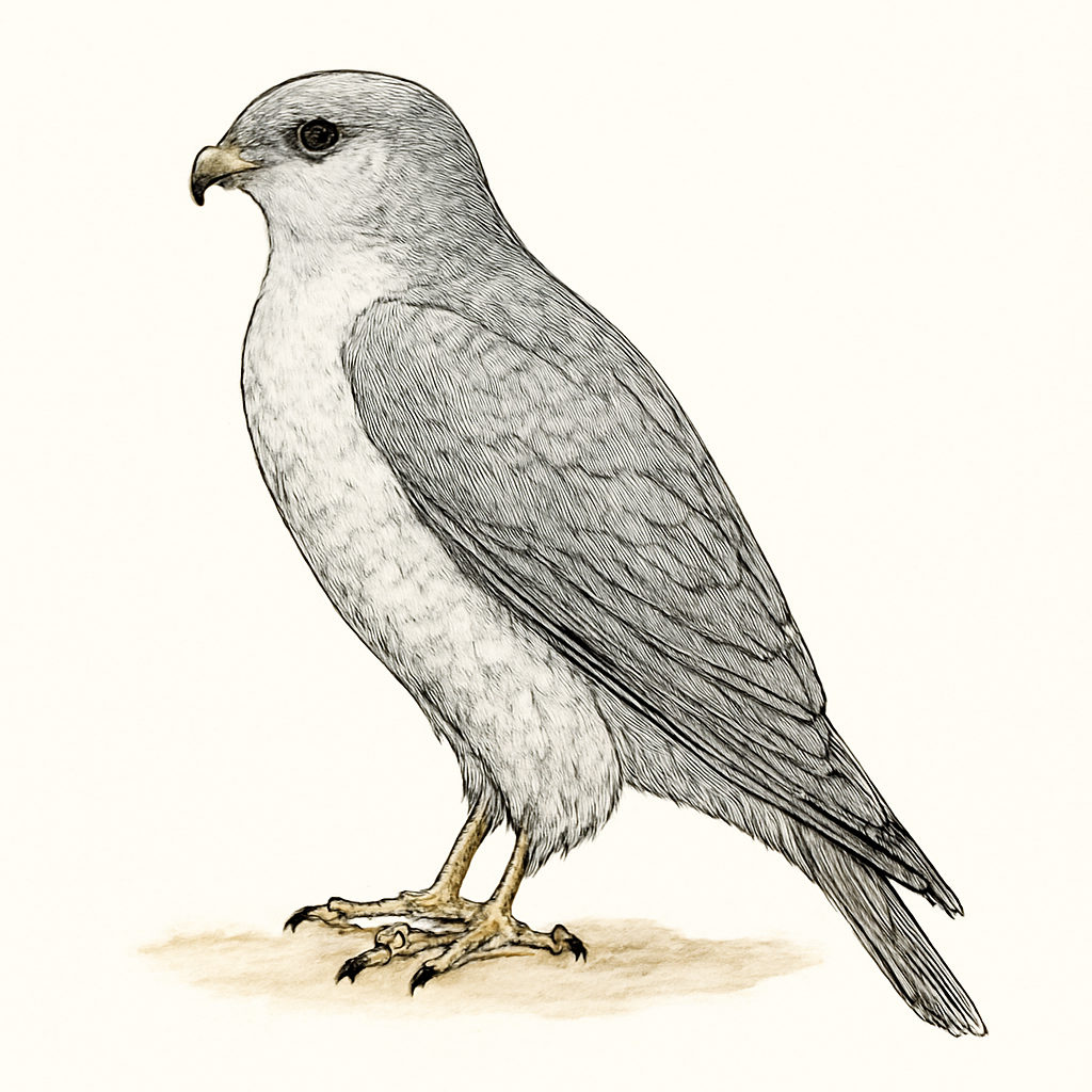 Grey Falcon illustration