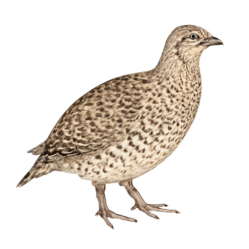 Ilustração de sharp-tailed grouse