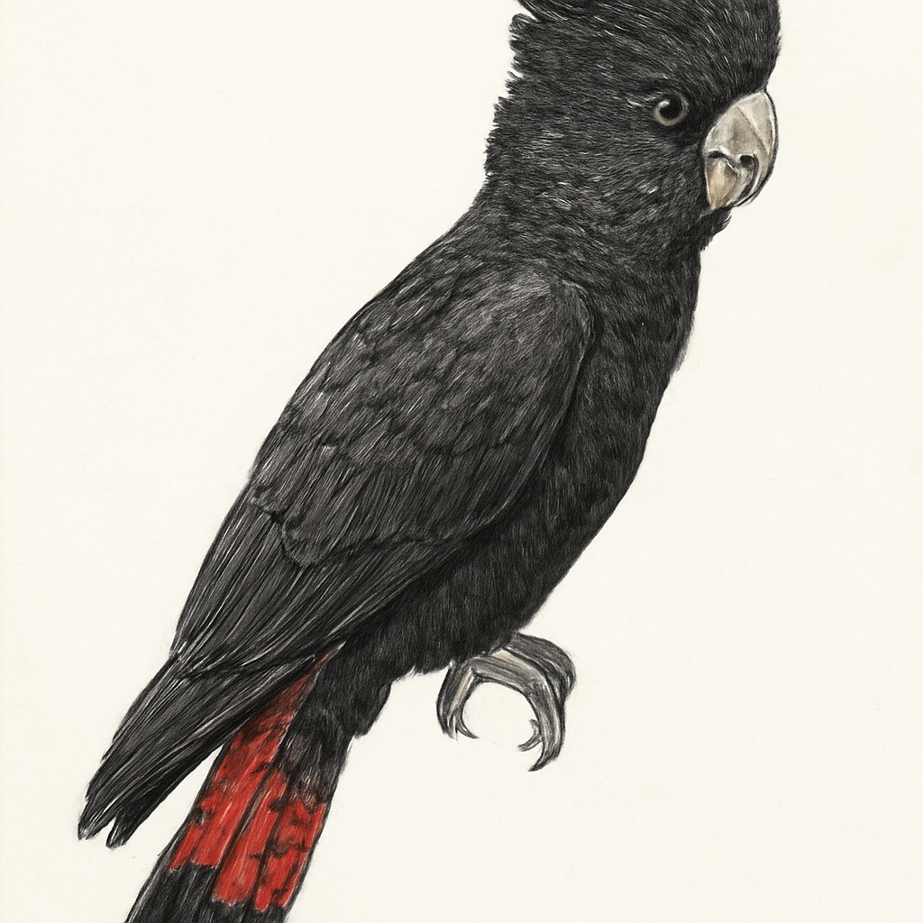 Illustration de Cacatoès de Latham