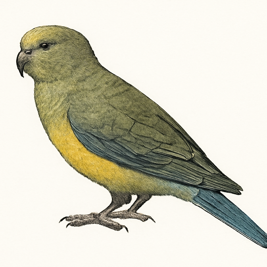 Illustrazione di Rock Parrot