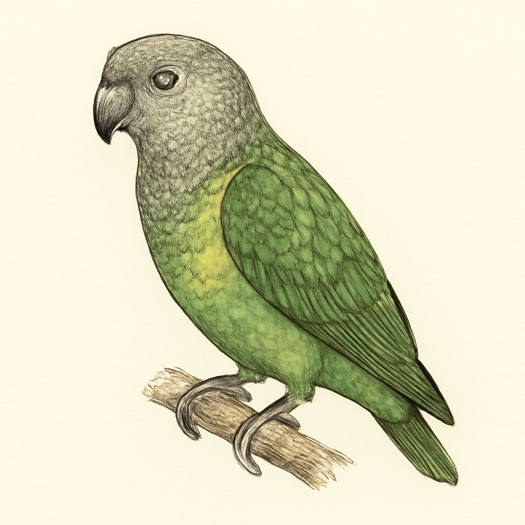 Illustrazione di Meyer's Parrot