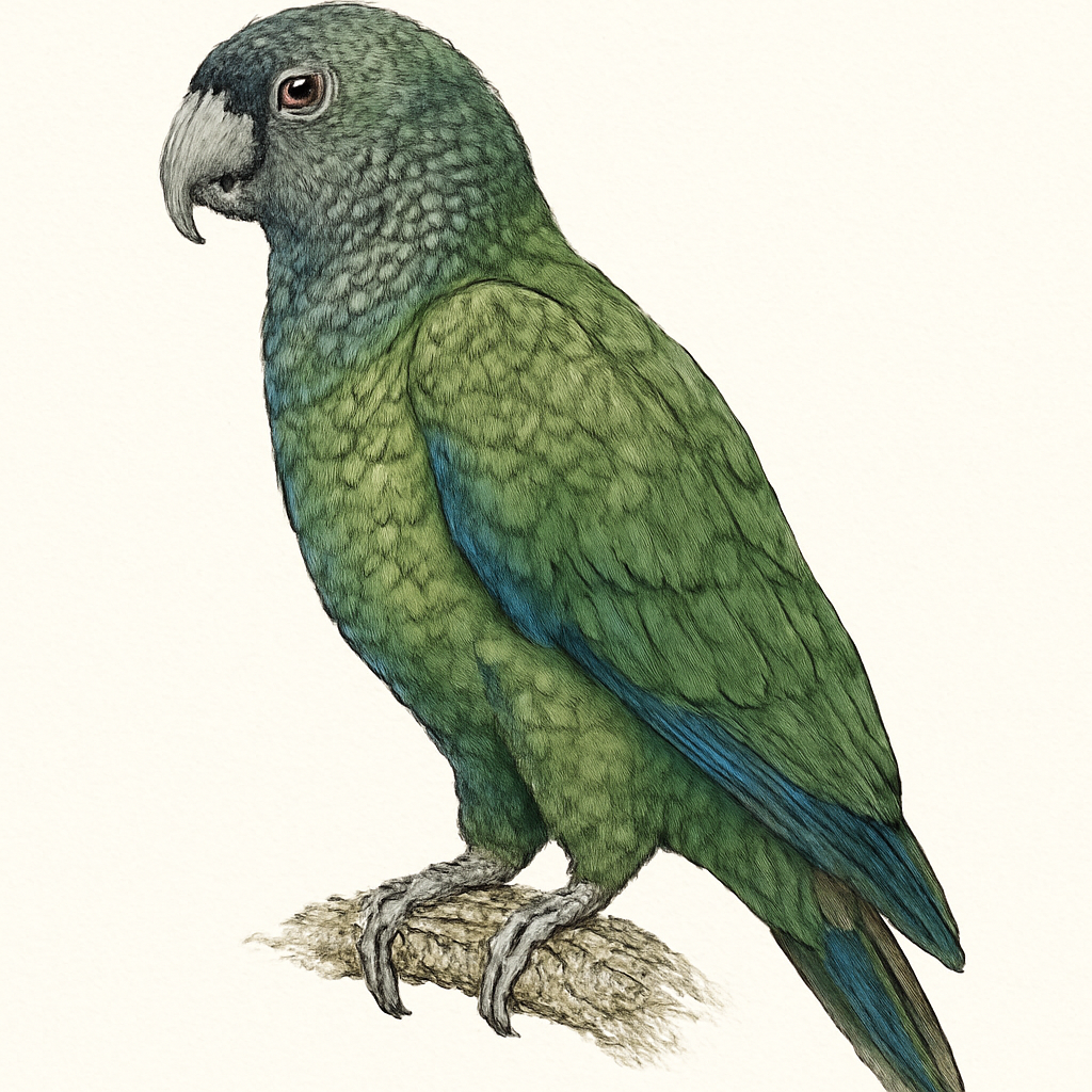 Illustrazione di Scaly-headed Parrot